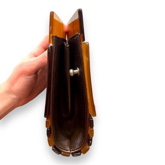 RARE Fendi vintage lucite clutch bag - Picture 4 of 8